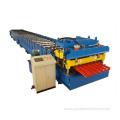 Step tile roll forming machine